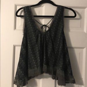 Free People baby doll top. Size x-small.